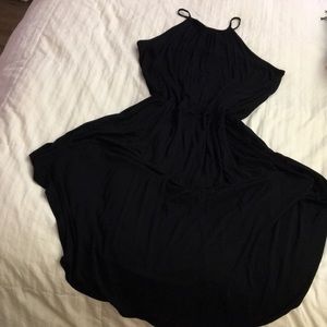 Black sun dress